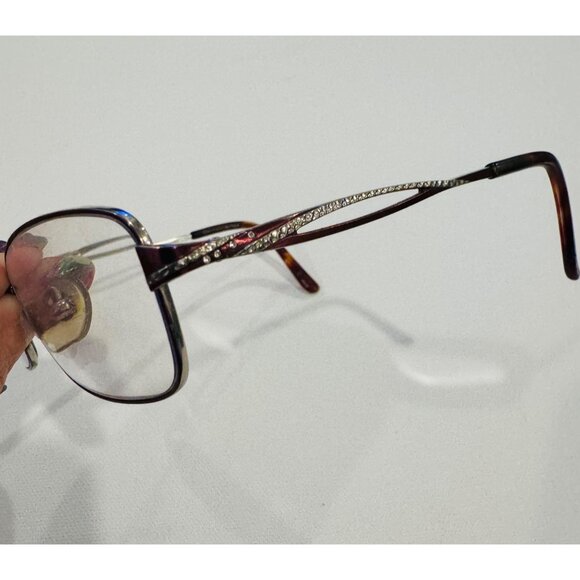 GUC Côte DAzur Europa Womens Eyeglasses CDA-244 52-17-135 Rectangular Frame - Picture 6 of 8